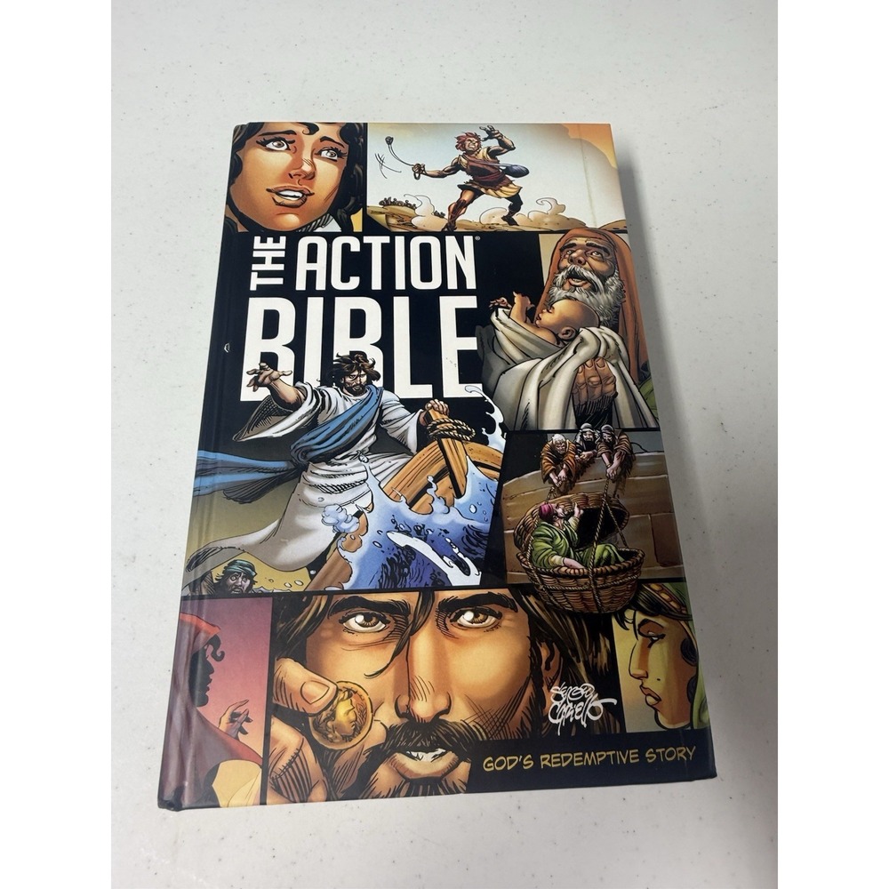 The Action Bible: God's Redemptive Story by Sergio Cariello First Edition 2020